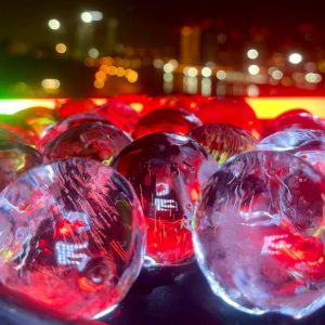 ЛЁД ПИЩЕВОЙ СФЕРА ПРОЗРАЧНАЯ БЕЗ УПАКОВКИ